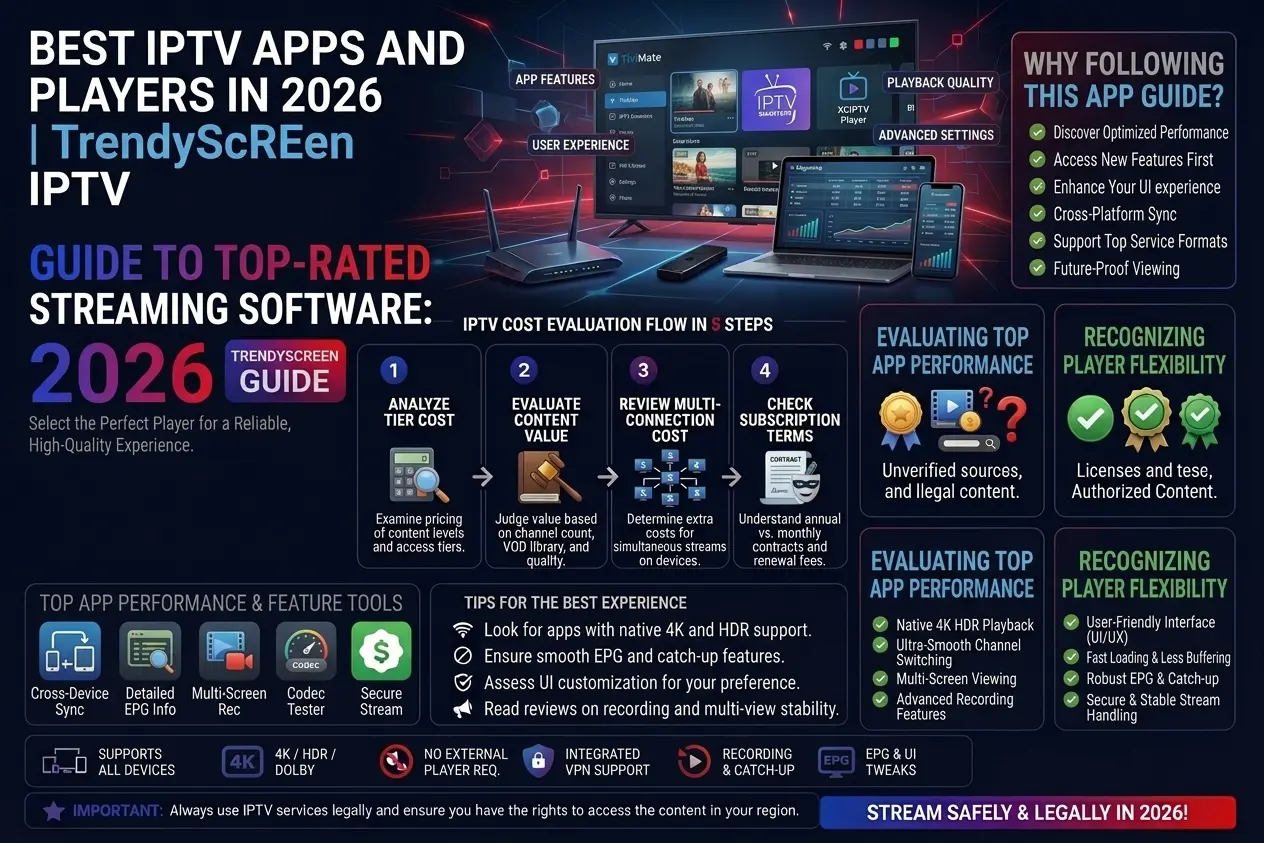 Best IPTV Apps and Players 2026