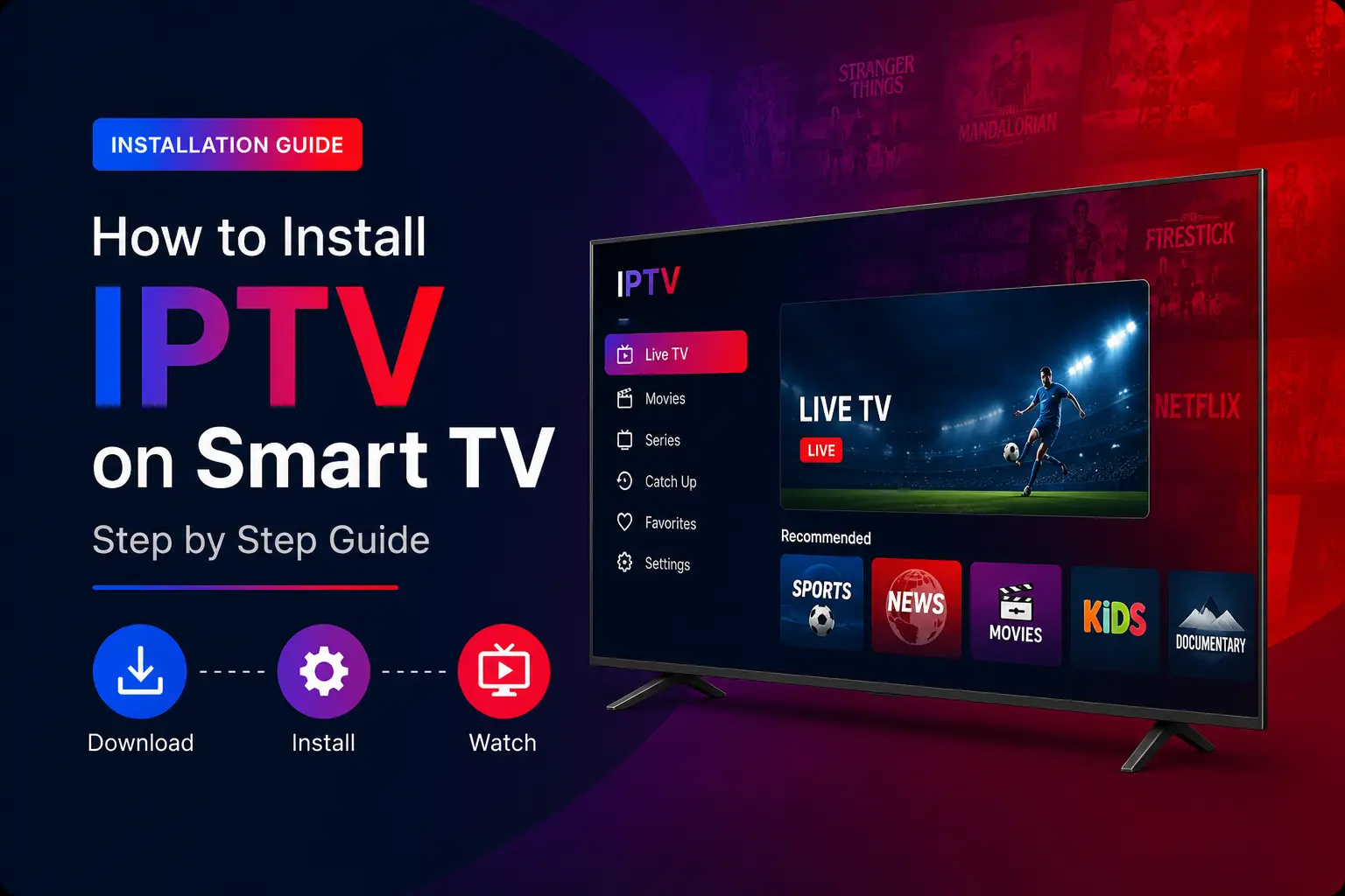 How to Install Trendyscren IPTV on Smart TV