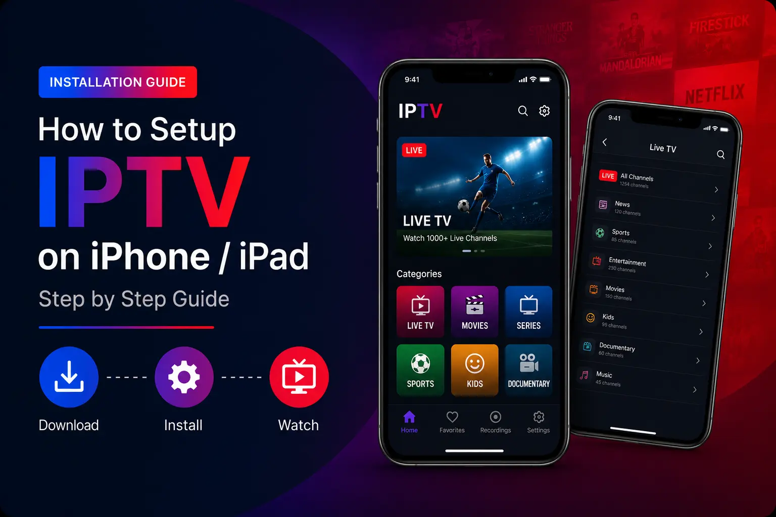 How to Setup IPTV on iPhone and iPad