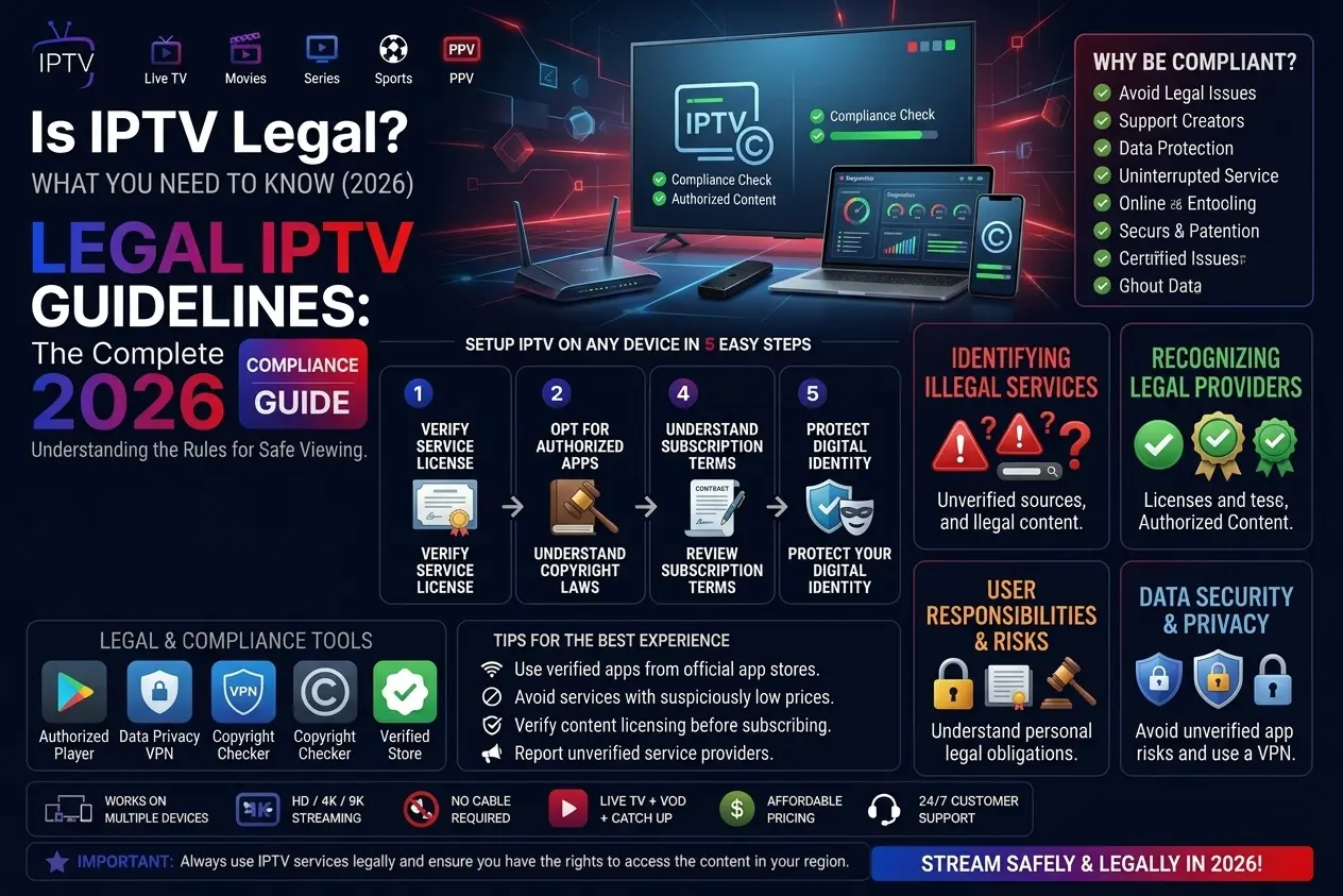 Is IPTV legal explained
